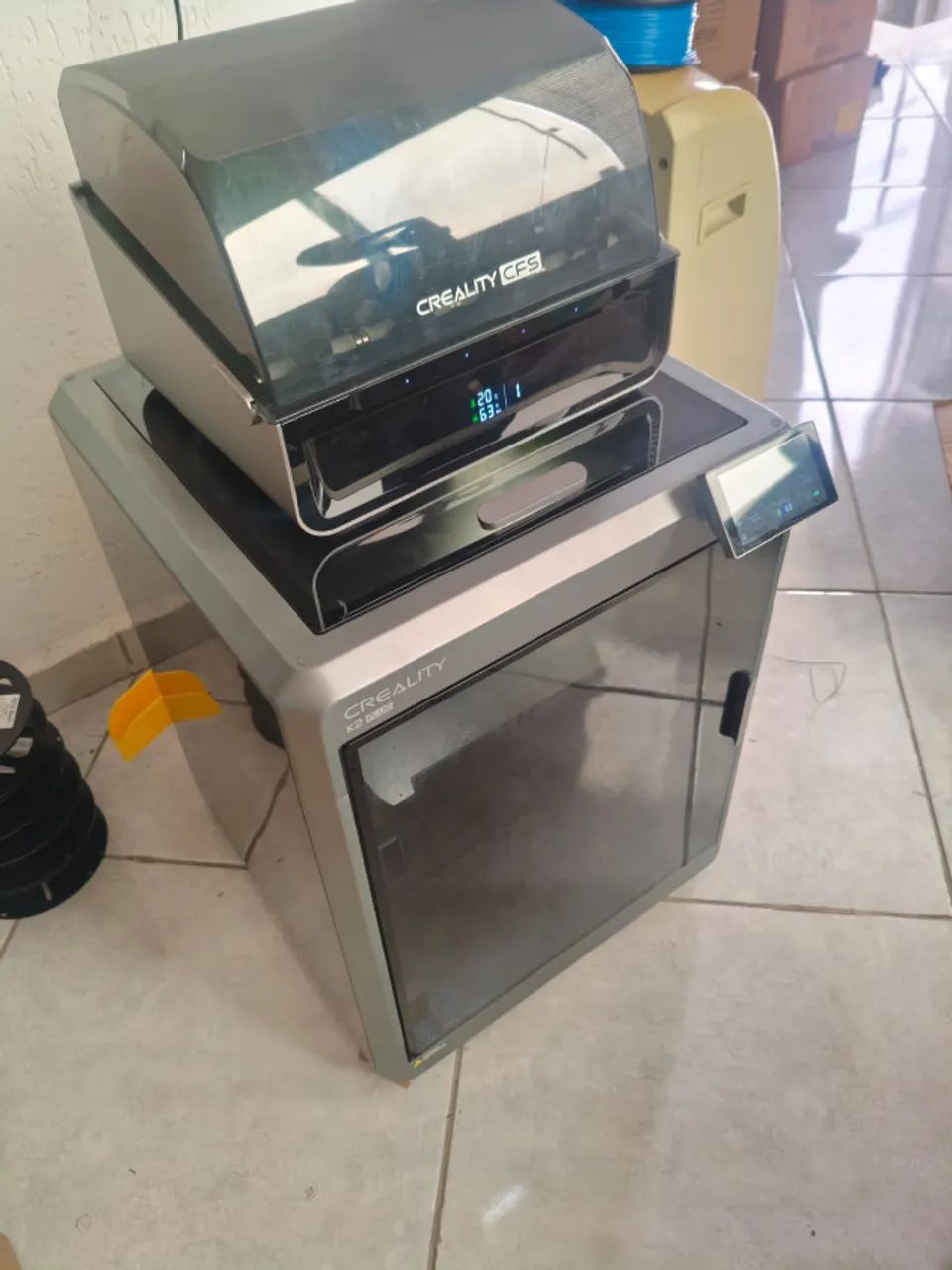 Impressora 3D Creality K2 Plus Combo + Acessórios - Foto 5