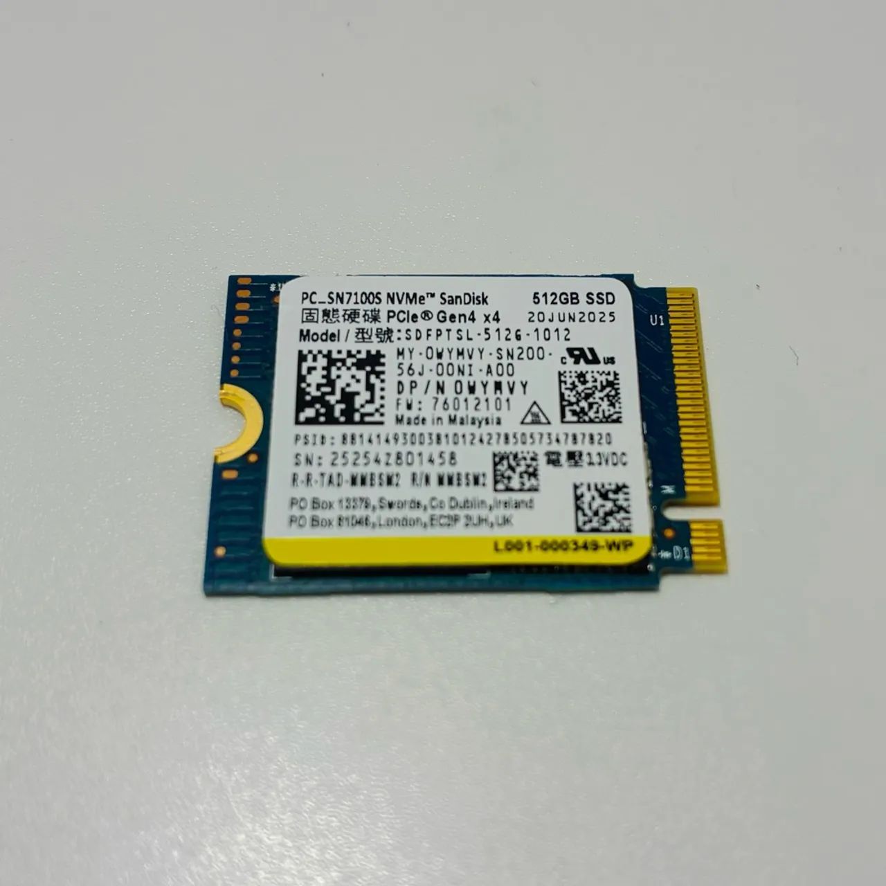 SSD Sandisk SN7100S 512GB - Compatível com PS5 - Foto 3