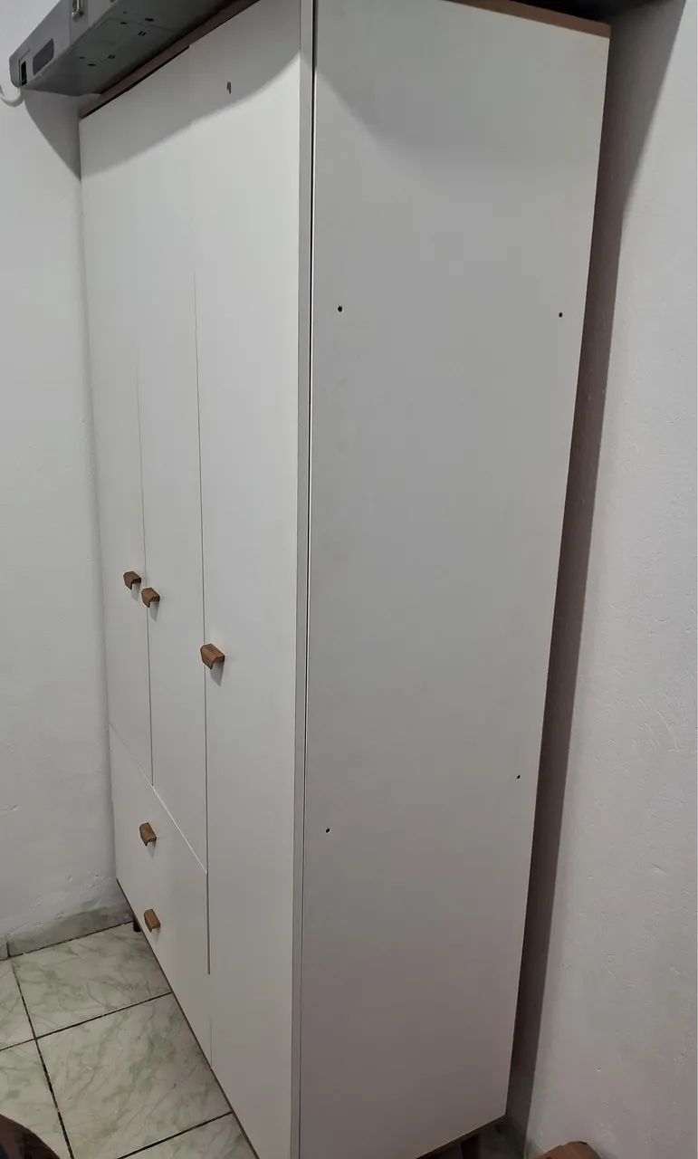 Guarda roupa de solteiro contato na legenda - Foto 2