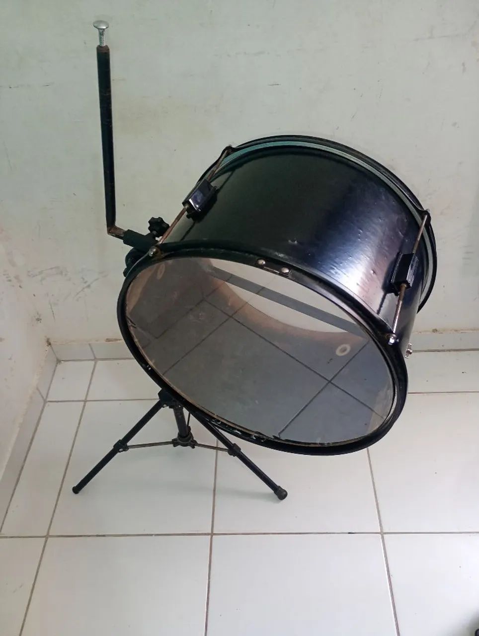Surdo 16x10" Polegadas, Com Pele Batedeira e Pele Resposta, 4 Afinações  - Foto 2