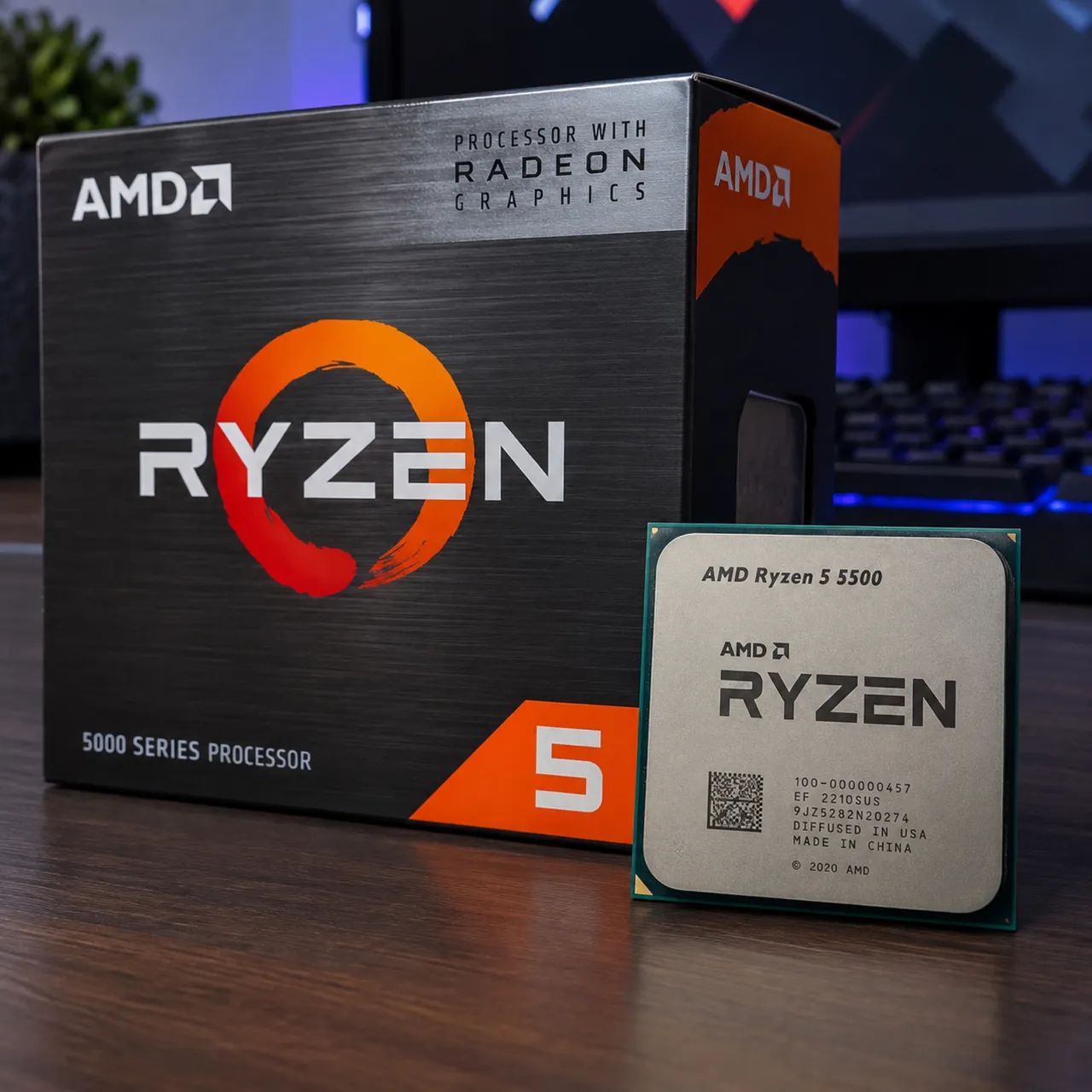 Processador ryzen 5 5500