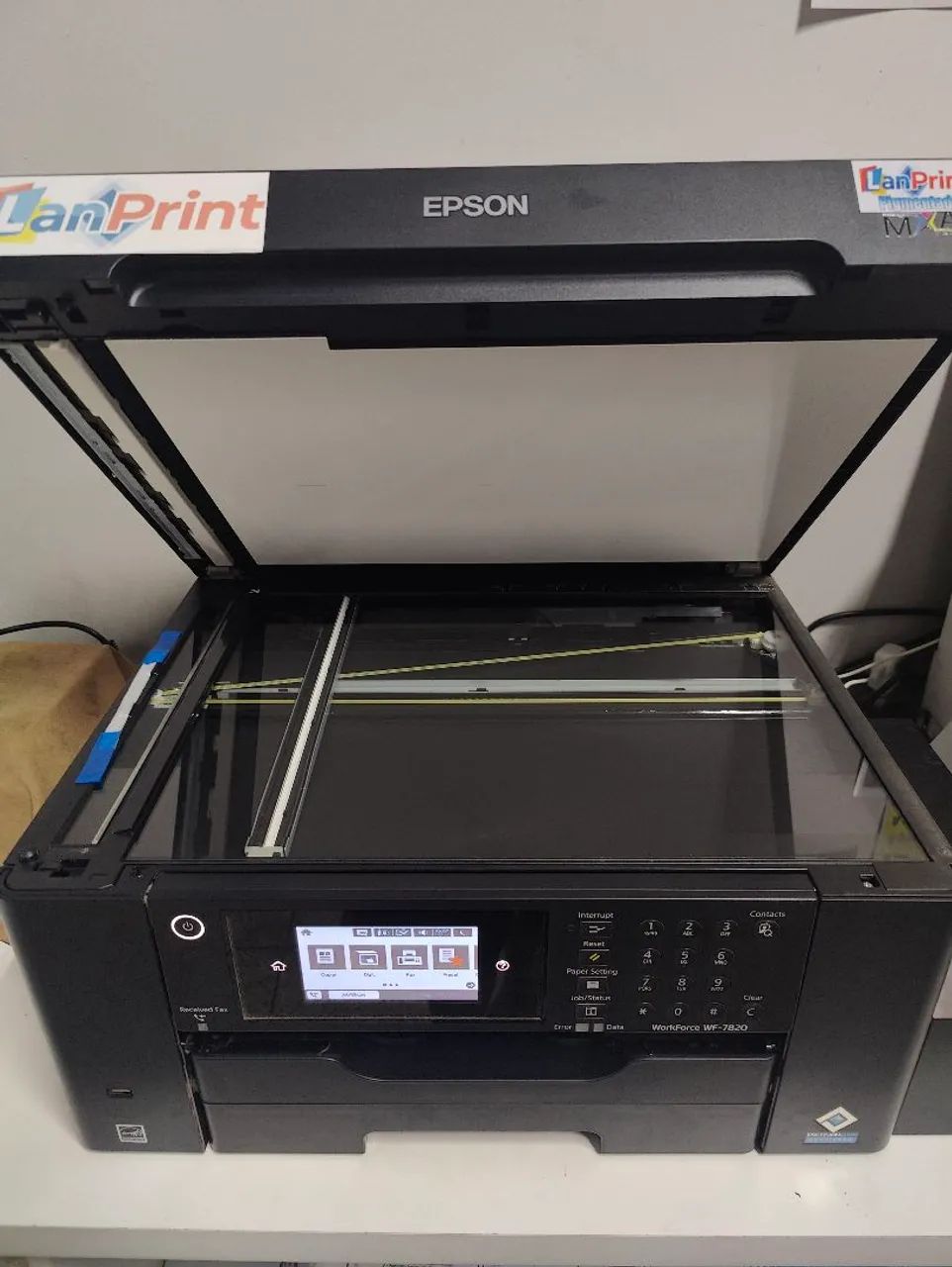 Epson Work Forcer WF-7820, com Bulk, tinta Pigmentada - Foto 4