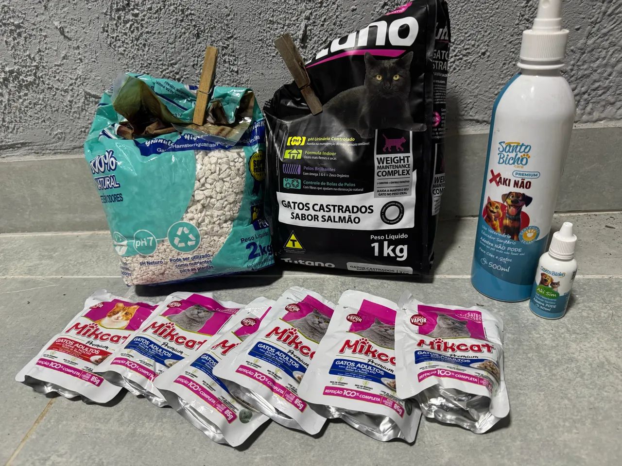 Kit para gatos 