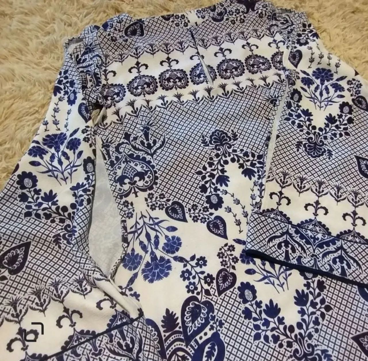 vestido estampado farm - Foto 4