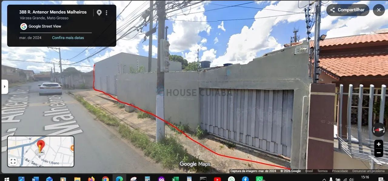 Vendo!!! imóvel comercial de esquina próximo ao aeroporto de Várzea Grande MT - Foto 2