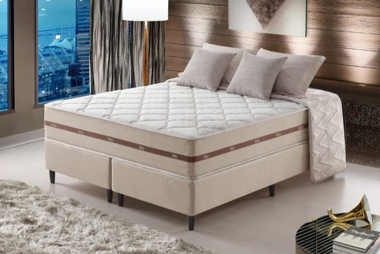 Cama box Queen da Anjos Nova Embalada 