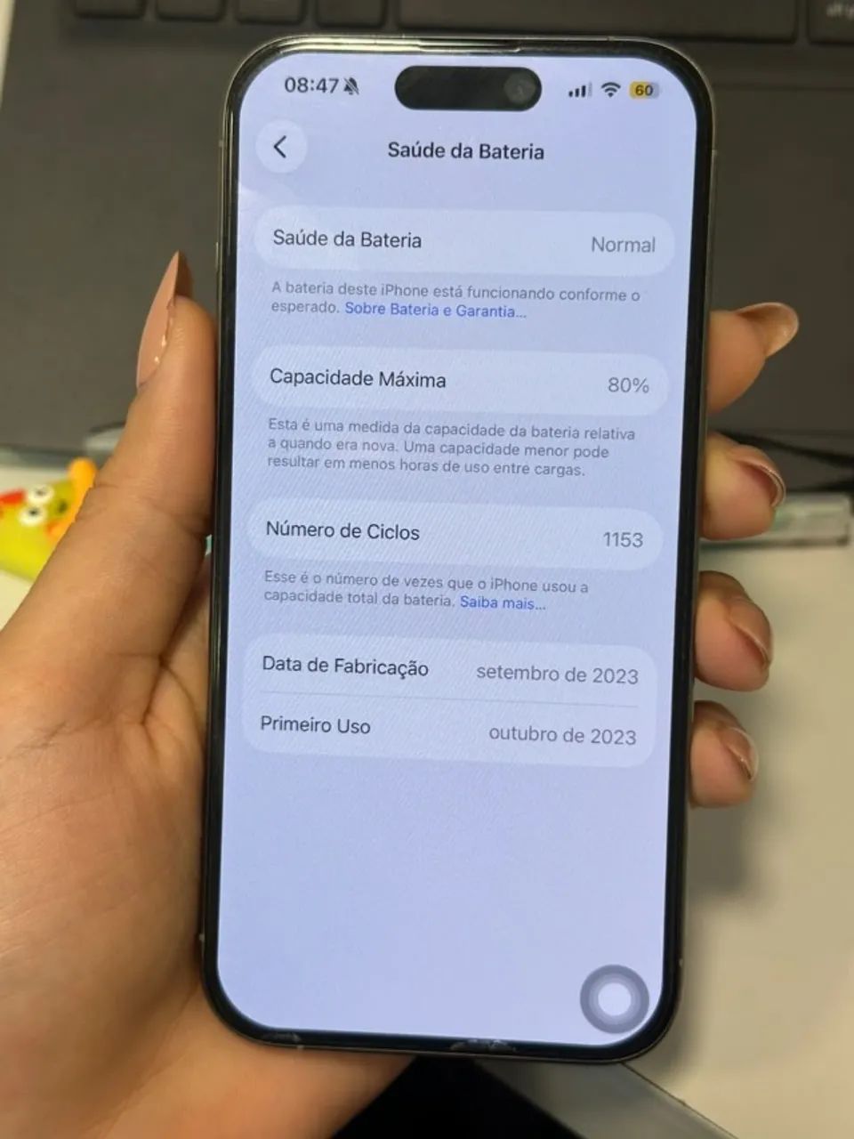 iPhone 15 pro - 128gb - Foto 5