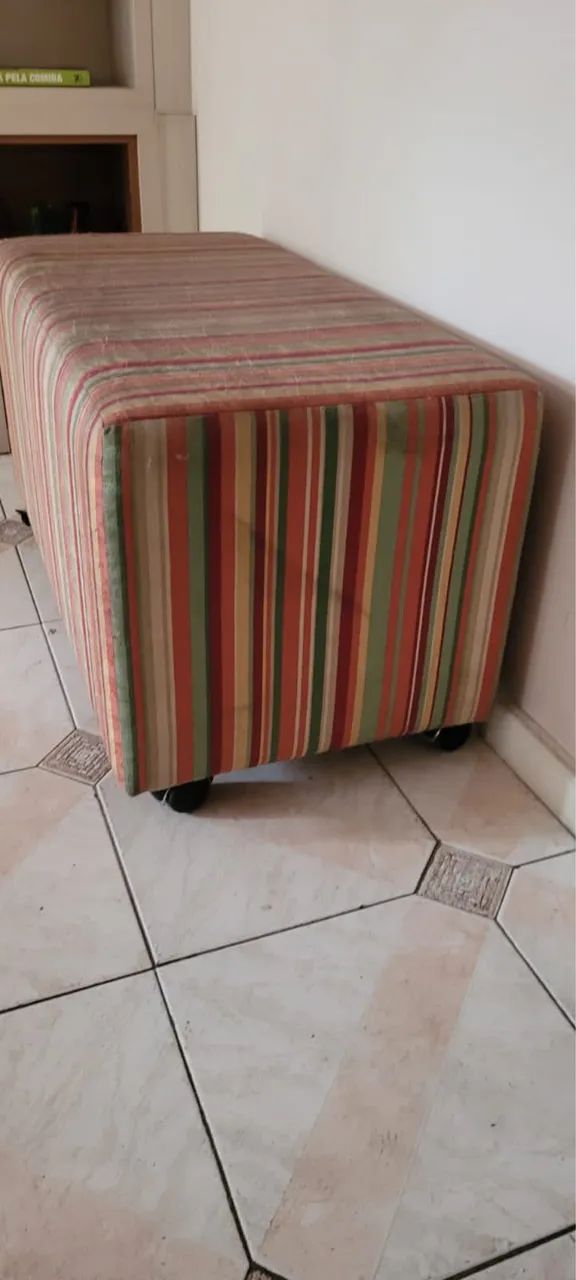 Puff com rodinhas  - Foto 3