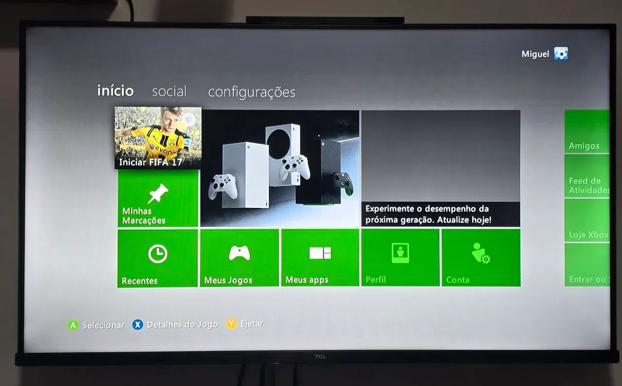 Xbox 360 com FIFA 17 - Foto 2