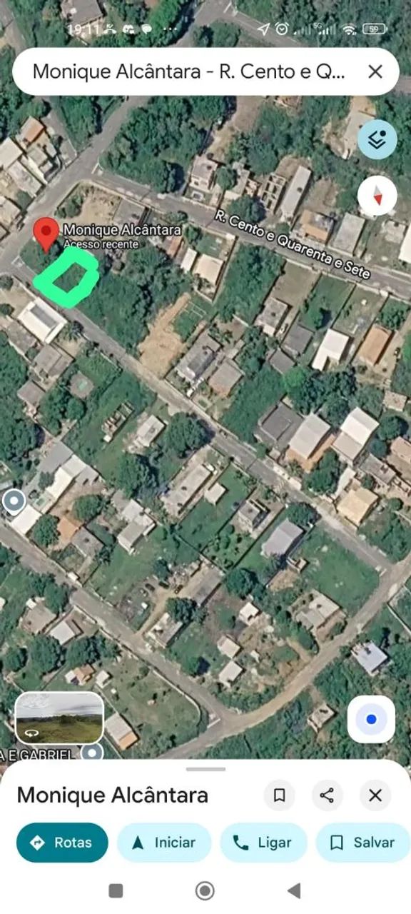 Terreno de 504m² em Bambuí