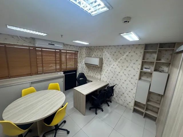 100% Mobiliado Sala Comercial 29m² no Fórum Business