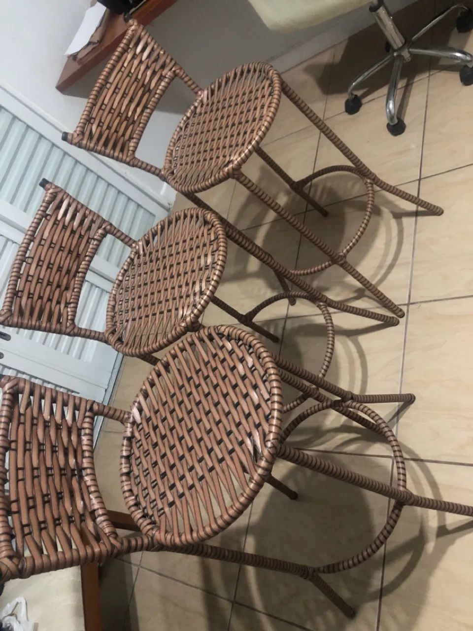 Três banquetas 