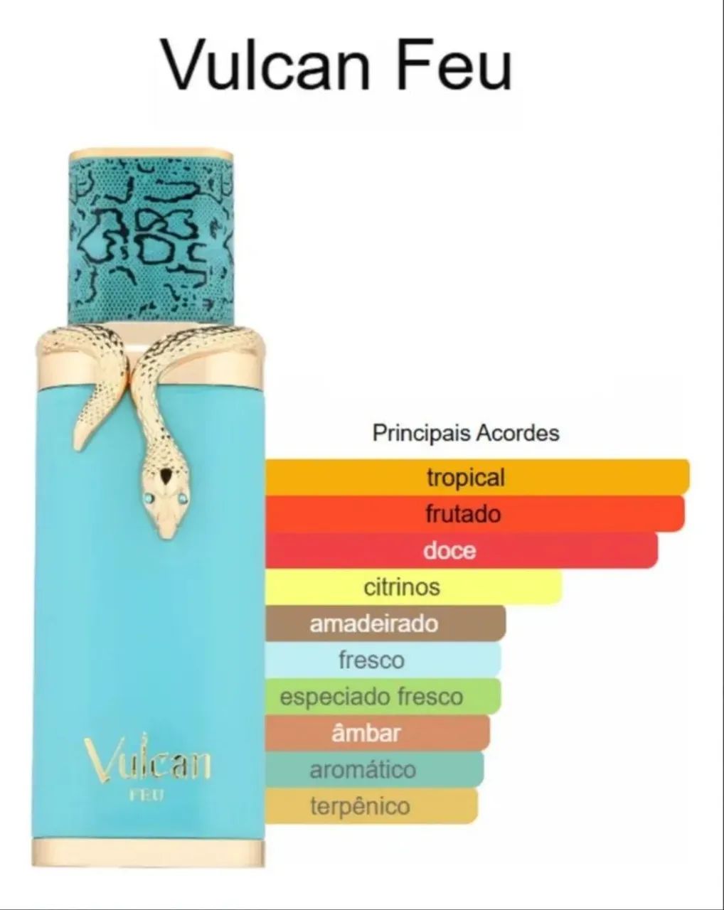 Perfume Árabe - Vulcan Feu - Foto 4
