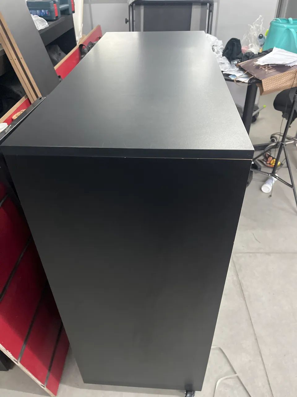Balcão Preto Laka de Atendimento logística ? Pronta Entrega