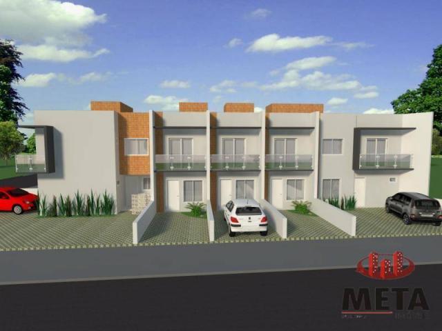 Sobrado com 2 dormitórios à venda, 68 m² por R$ 194.000,00 - Espinheiros - Joinville/SC