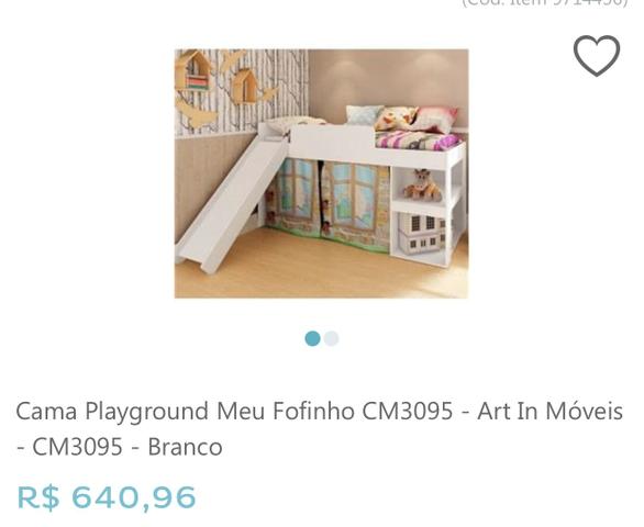 Cama com escorregador - Foto 2