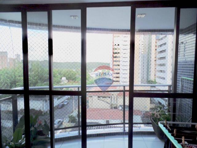 Apartamento com 3 dormitórios à venda, 97 m² por R$ 400.000,00 - Tirol - Natal/RN - Foto 5
