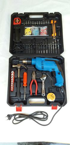 Kit Furadeira de impacto 110v - 750w de potencia 50 pcs - Foto 3