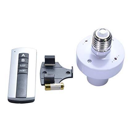 Bocal Para Lampada Com Controle Remoto - Foto 2