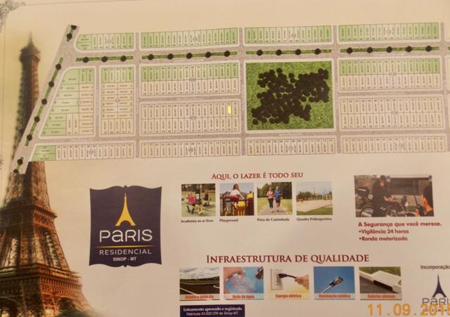 Terreno Residencial Paris Sinop - Quitado - Foto 4