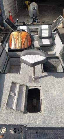 Barco BassBoat Alumínio completo - Foto 5