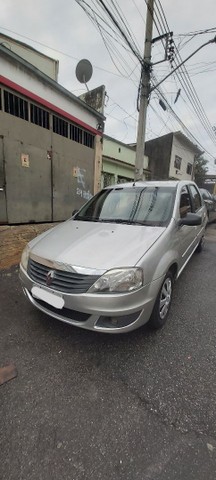 RENAULT LOGAN 1.6 FLEX + GNV DOC OK ACEITO TROCA