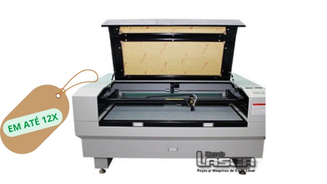 Máquina de Corte a Laser 100W Modelo - ML 1610  / 1 Ano de Garantia / Até 12x