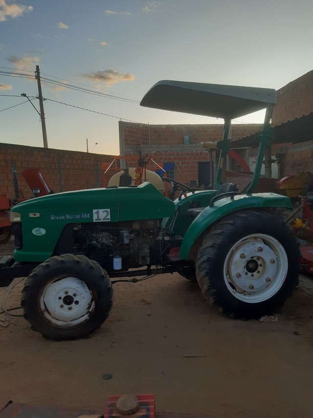 Trator green horse 454 4x4 ano 2007 trator 3 cilindro   - Foto 3