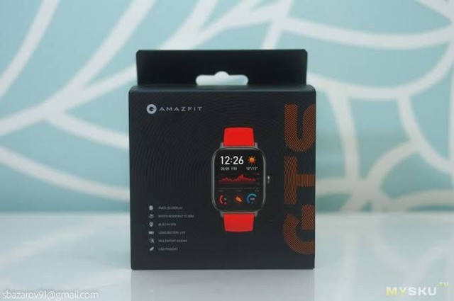 amazfit gts laranja