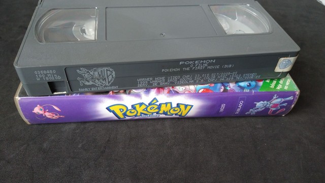 Vhs Pokémon O Filme - Dublado - Original