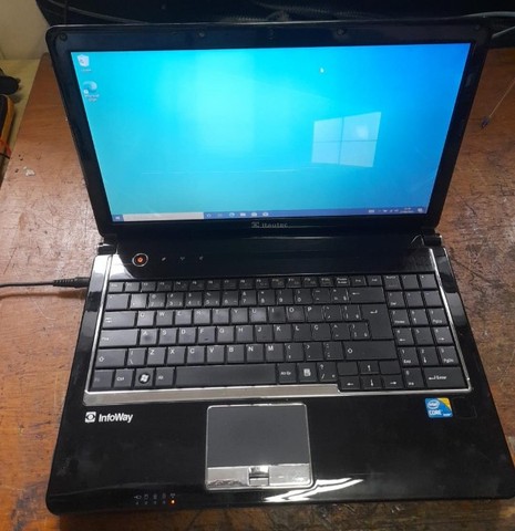 Notebook Itautec Core i7 8Gb Ssd120 Gb Teclado alfanumérico  