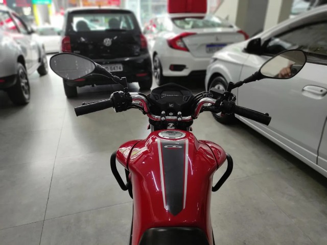 Honda Titan 160 Vermelha Único Dono Impecável - Foto 6