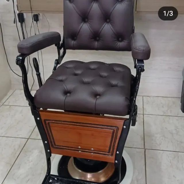 Cadeira de Barbeiro Ferrante Reformada - Outros itens para comércio e  escritório - Nossa Senhora da Conceição, Serra Talhada 1258572174