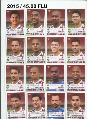 figurinhas campeonato brasileiro 2015 - Foto 2