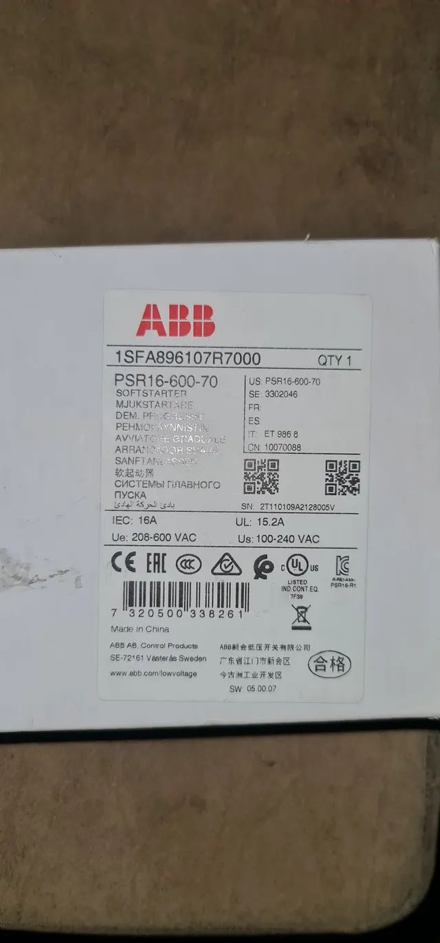 VENDO SOFTSTART ABB 16A PARA MOTORES - Foto 2