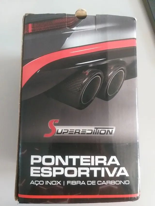 Ponteira Turbo Fibra De Carbono Veiculos