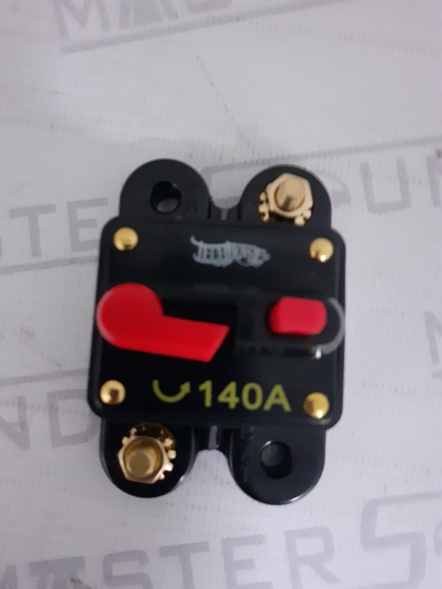 Disjuntor automotivo.  140 amperes.  Novo. - Foto 3