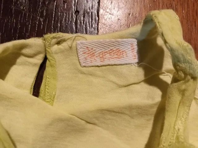 Vestidinho-bata Green em laisse verde-limão - Foto 4