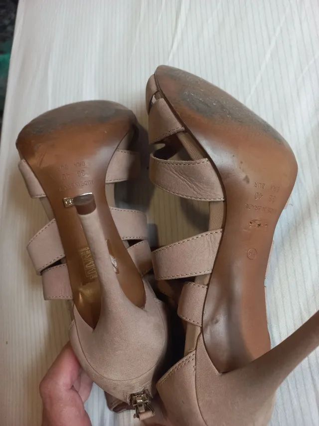 Sandália arezzo nude 38 - Foto 3