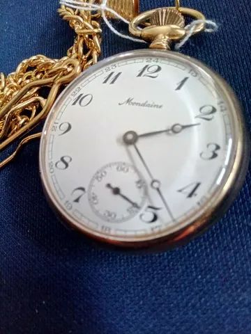 Relógio De Bolso Mondaine, Funcionando perfeitamente  - Foto 3