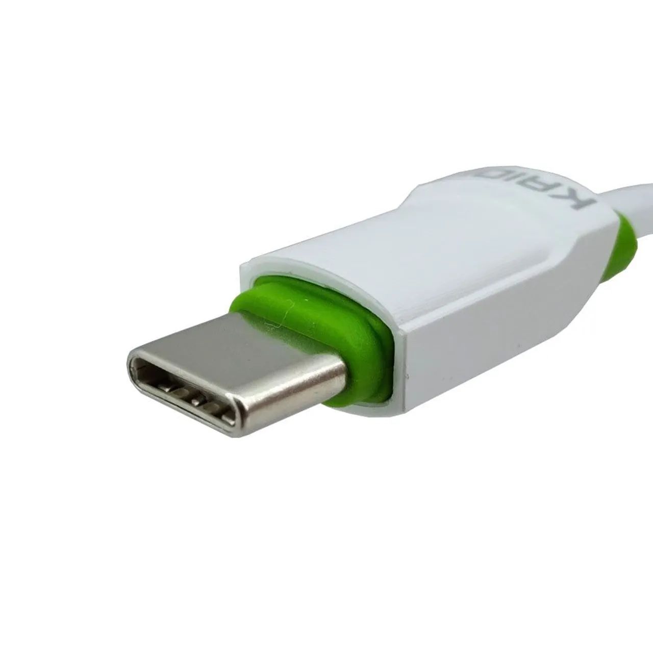 Cabo USB tipo c 2 metros Branco  - Foto 2