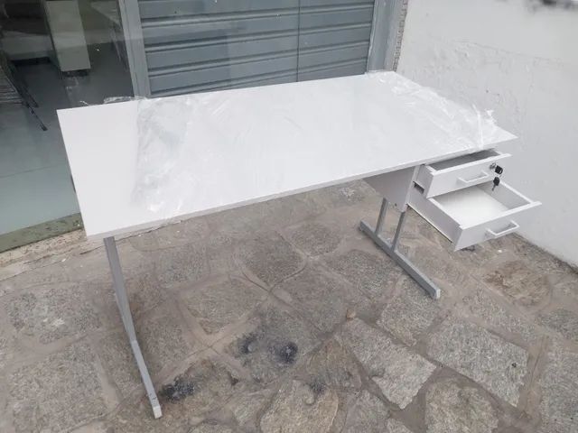 Mesa pra escritório com 02 gavetas  - Foto 5