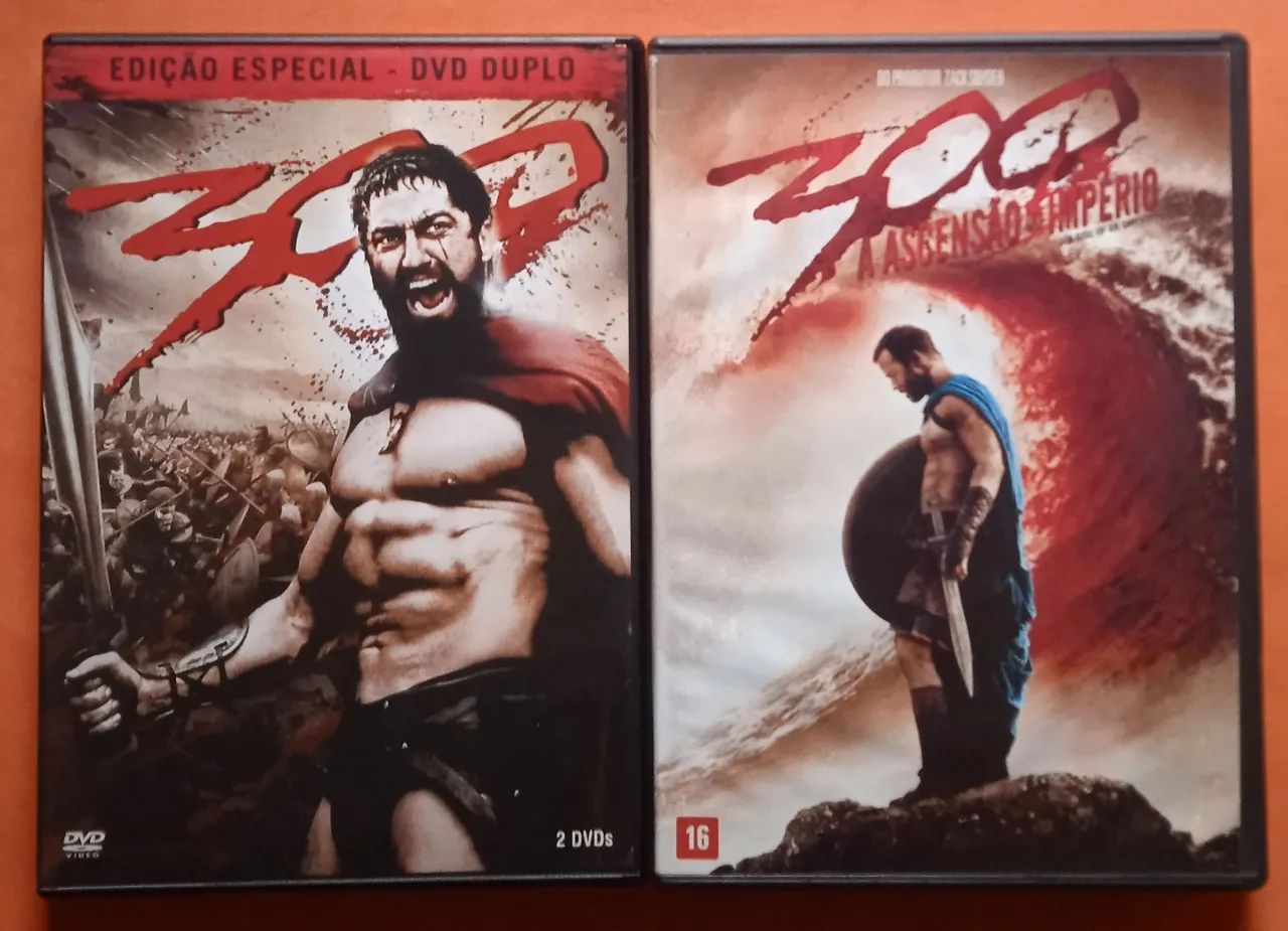 Dvd 300 (Duplo) + 300 A Ascensão 