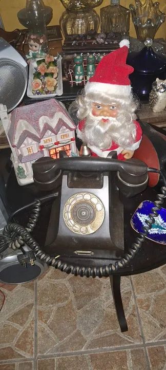 Telefone Antigo em Baquelite década 50