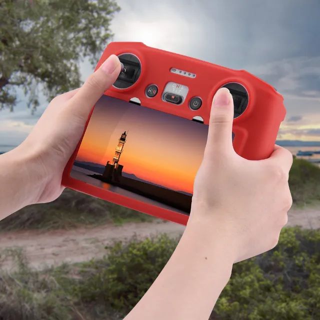 Dji Case Controle Dji Rc Mini 3 Pro Capa Silicone Proteção Drone Arduino Automaç COD-CP717 - Foto 2