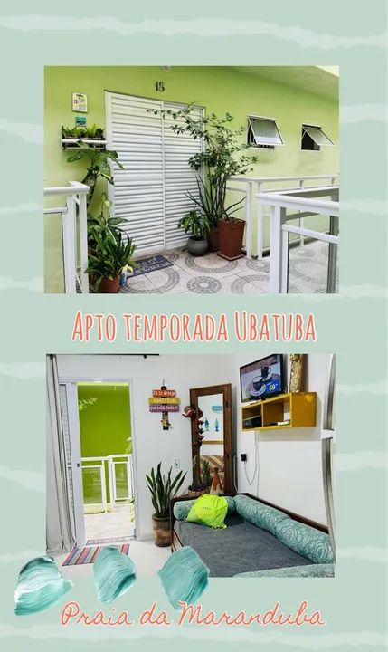 Apartamento Temporada Ubatuba - Praia da Maranduba - Foto 3