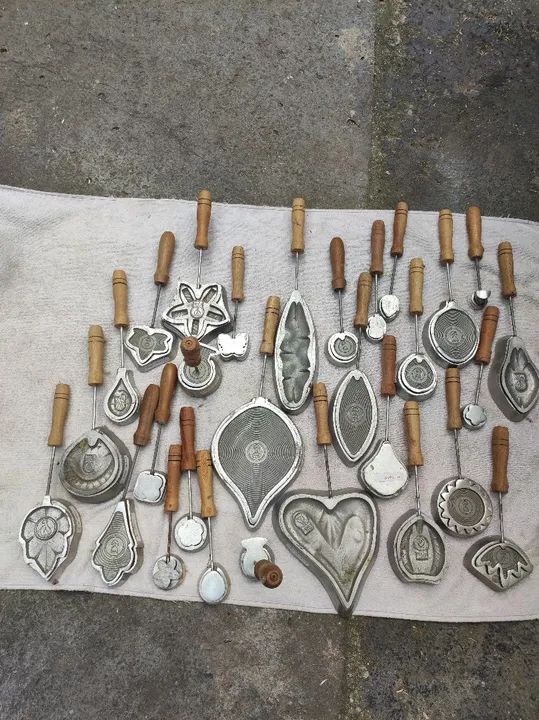 29 Moldes de alumínio forjado para EVA e tecidos, Diversos Modelos