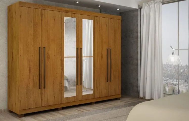 guarda roupa 100% MDF