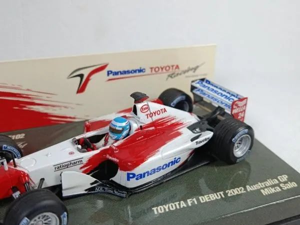 Miniatura Toyota F1 Debut 2002 Australia Gp Mika Salo Minichamps 1