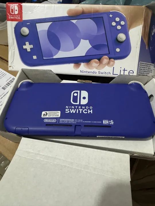 Nintendo Switch Lite Azul - desbloqueado 256gb - Foto 2